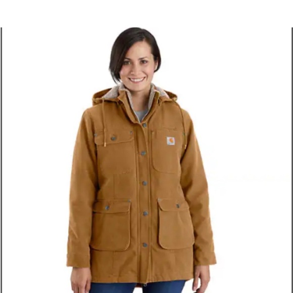 Carhartt Jackets & Blazers - Carhartt Women's Tan Utility Jacket